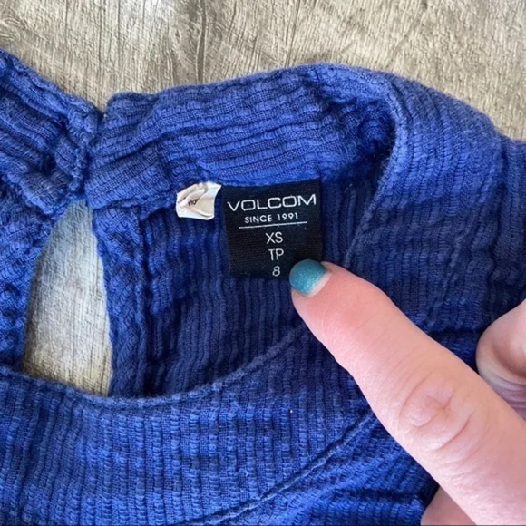 Volcom Halter Mini Dress - Picture 2 of 3